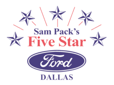 Sam Pack 5 Star Ford, Dallas logo